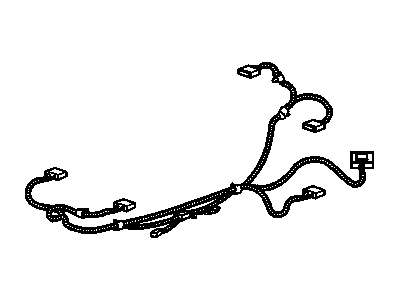 89018533 GM Harness Asm,Blower Motor Wiring Illustration 1 of 1