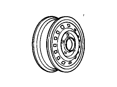 Oldsmobile Cutlass Spare Wheel - 9592409