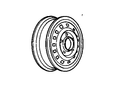 1989 Oldsmobile Cutlass Spare Wheel - 9592409