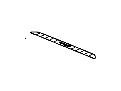 GM 25762031 Plate, Front Side Door Sill Name