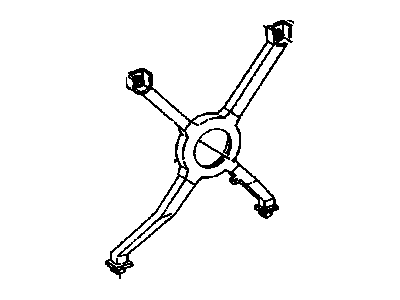 Buick Cooling Fan Bracket - 22075437