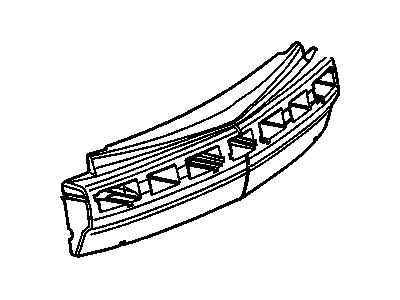 GM 22668508 Absorber, Rear Bumper Fascia Energy