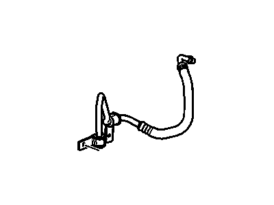 2010 Cadillac STS Power Steering Hose - 25896931
