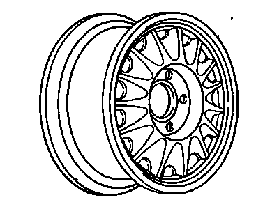 1991 Buick Roadmaster Spare Wheel - 12503567