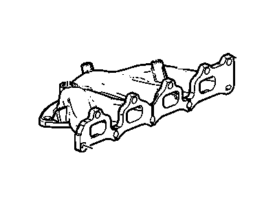 GM 12609823 Manifold, Exhaust