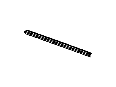 GM 15103164 Weatherstrip Assembly, Rear Side Door Window Rear