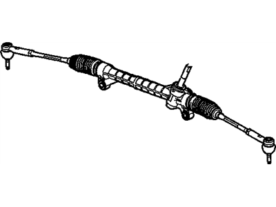 2009 Pontiac Torrent Rack And Pinion - 15896770