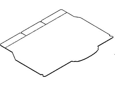 GM 13132068 Carpet,Rear Compartment Floor Panel