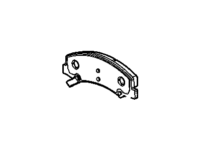 Cadillac STS Brake Pad - 89060358