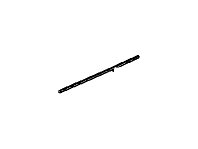 GM 15932008 Molding Assembly, Front Side Door Center *Slate