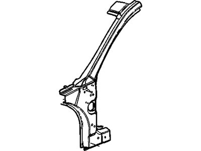 GM 89025218 Reinforcement Asm,Body Hinge Pillar Panel (LH)