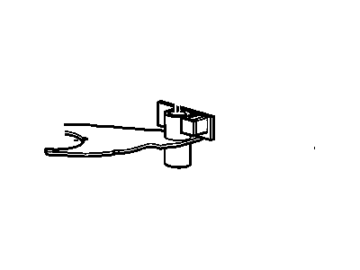 GM 89059621 Fork Asm,Transfer Case High/Low Shift (With Pads)