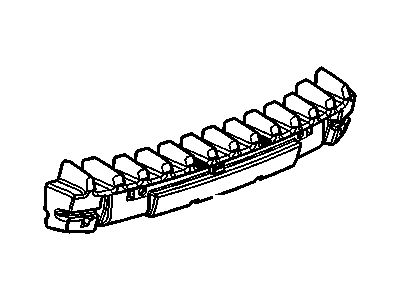 GM 15951090 Absorber, Rear Bumper Energy