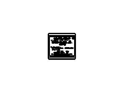 GM 96427391 Label,Manufacturers Information