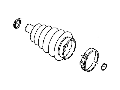 GM 22674175 Boot Kit,Front Wheel Drive Shaft Cv Joint