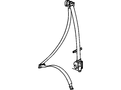 GM 94431712 Belt,Driver Seat Retractor Side