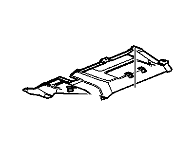 GM 25792425 Shield, Catalytic Converter Heat