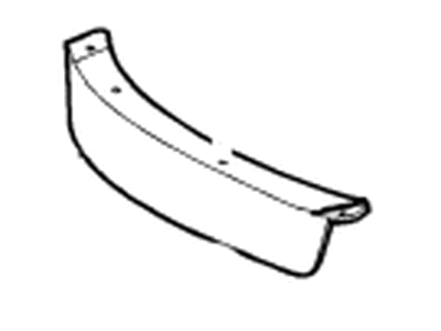 GM 23483127 Deflector Assembly, Front Tire Front Air