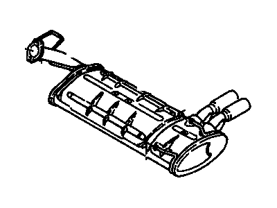 1991 Chevrolet Storm Exhaust Pipe - 97073728