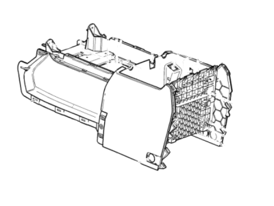 Cadillac Escalade Center Console Base - 23466999