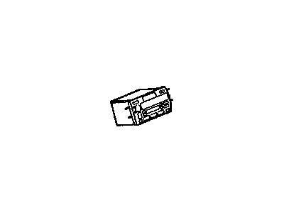 GM 16266946 Radio Assembly, Amplitude Modulation/Frequency Modulation Stereo & Clock & Compact Disc Player