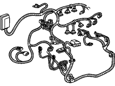 GM 12125277 Harness,Instrument Panel Wiring