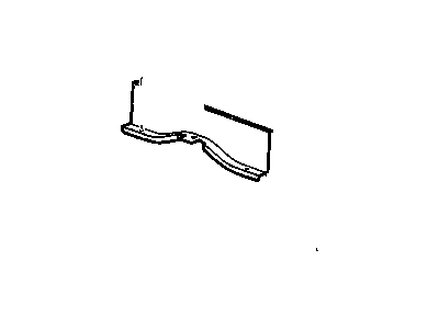 GM 22624075 Bar, Floor Panel #4 Cr