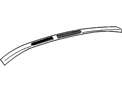 GM 22598171 GRILLE, Windshield Defroster