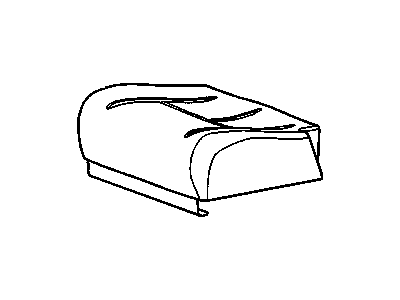 GM 19127892 Cover,Rear Seat Cushion *Wheat