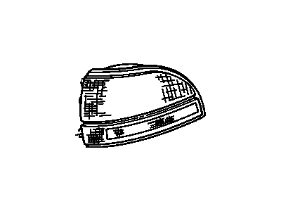 GM 16512673 Lamp Assembly, Corner & Side Marker, Light