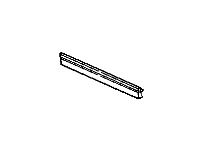 GM 20698169 Molding Assembly, Front Side Door Lower Source: P