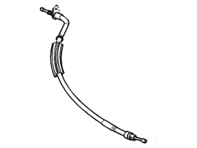 2017 Chevrolet Corvette Parking Brake Cable - 23238023