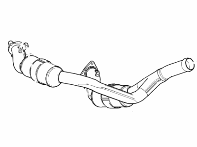 GM 84769824 Converter Assembly, 3Way Ctltc(W/Exh Pipe)