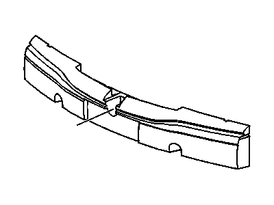 GM 10443609 Absorber, Front Bumper Fascia Energy