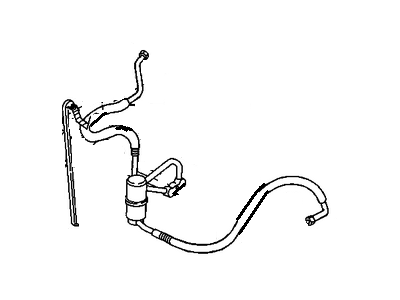 1993 Cadillac Seville A/C Hose - 25655633