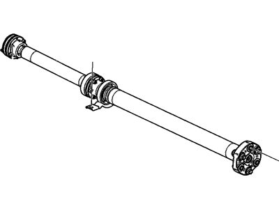 Cadillac CTS Drive Shaft - 22819507