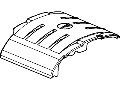 GM 12585376 Shield Assembly, Upper Intake Manifold Sight