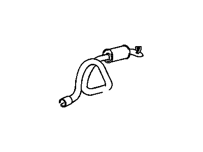 Cadillac Brougham Exhaust Pipe - 1645943