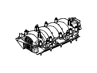 GM 89018187 Manifold Asm,Intake (Service)