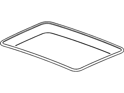 GM 15842998 Weatherstrip Assembly, Sun Roof Part Not Us