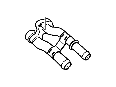 GM 12644554 Pipe Assembly, Heater Inlet & Outlet