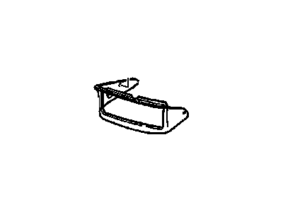 10435412 GM Headlamp Bezel Illustration 1 of 1