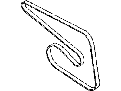 Chevrolet Aveo Drive Belt - 25185133