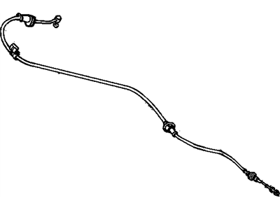 GM 25666747 Cable Assembly, Accelerator Control