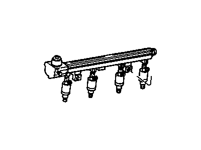 1992 Chevrolet Corsica Fuel Rail - 17112722