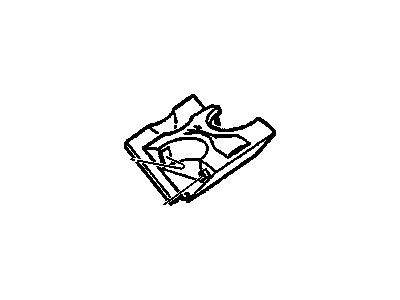 1998 Oldsmobile Aurora Cup Holder - 12538731
