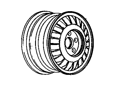 1988 Cadillac Deville Spare Wheel - 3634737