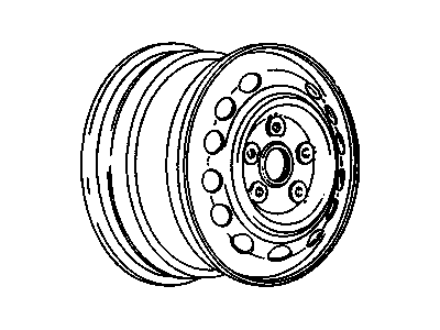 Buick Reatta Spare Wheel - 9590935