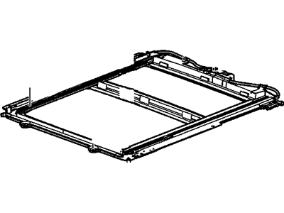 GM 88892602 Module Asm,Sun Roof (W/O Window And Sunshade)