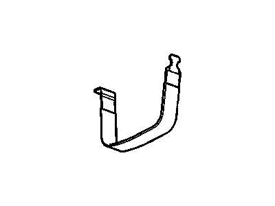 2021 Chevrolet Silverado Fuel Tank Strap - 20880011